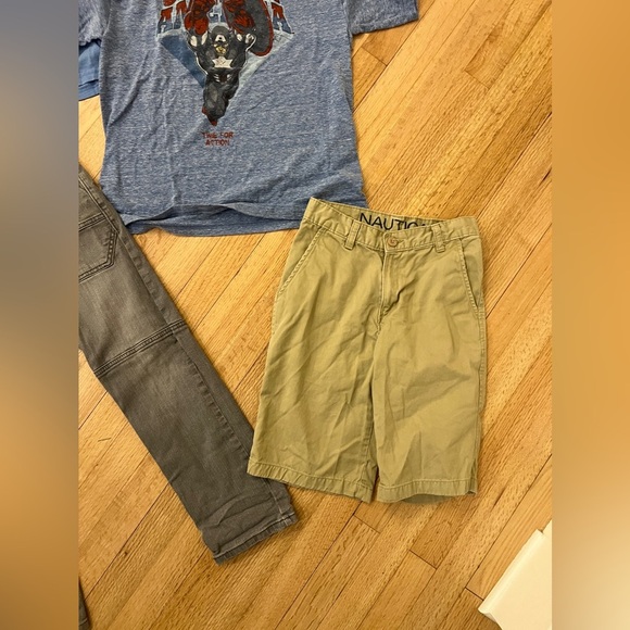 Boys Lot of 6 Tops Pants Shorts Size 12 Mixed Lot - Picture 5 of 6